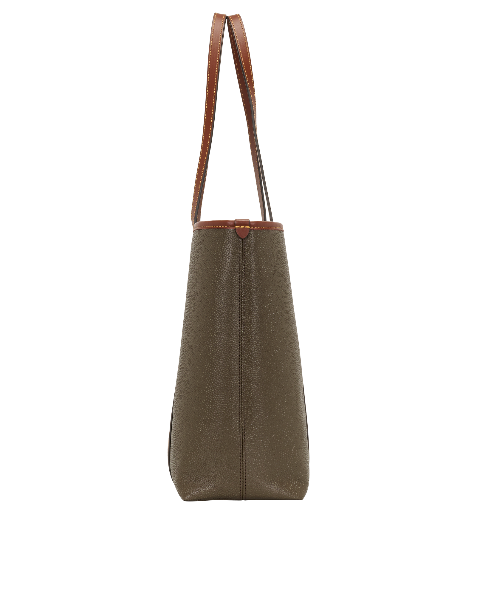Bayswater Tote, &pound;550, Handbags, Brown, Canvas, Bottom view